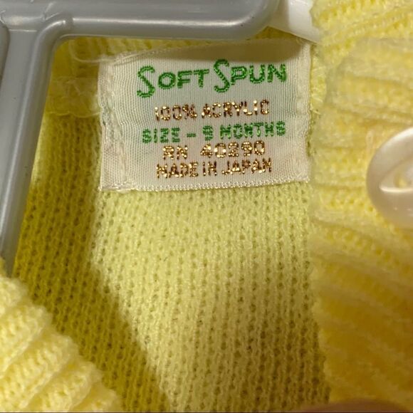 Vintage Soft Spun baby 2 piece sweater outfit‎ - Picture 8 of 12